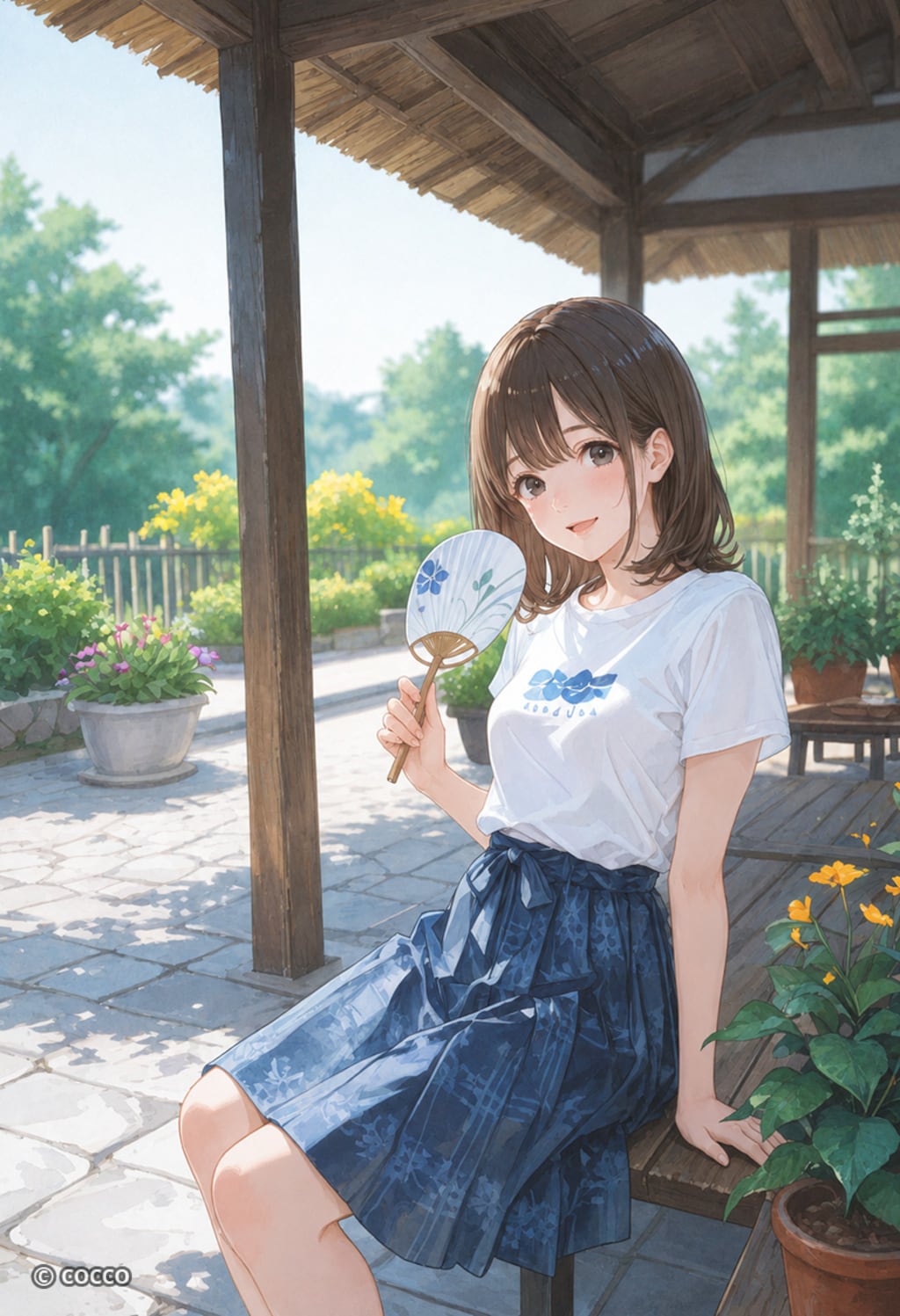 今日も暑かったですね〜💦