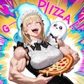 筋力極振りしちゃった系おピッツァメイドちゃん💪🍕 11枚目