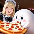 筋力極振りしちゃった系おピッツァメイドちゃん💪🍕 6枚目