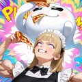 筋力極振りしちゃった系おピッツァメイドちゃん💪🍕 12枚目