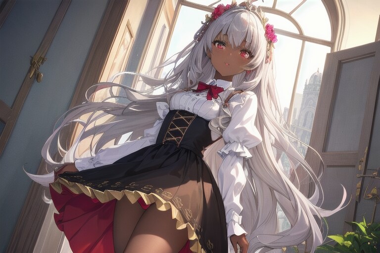宮殿にて