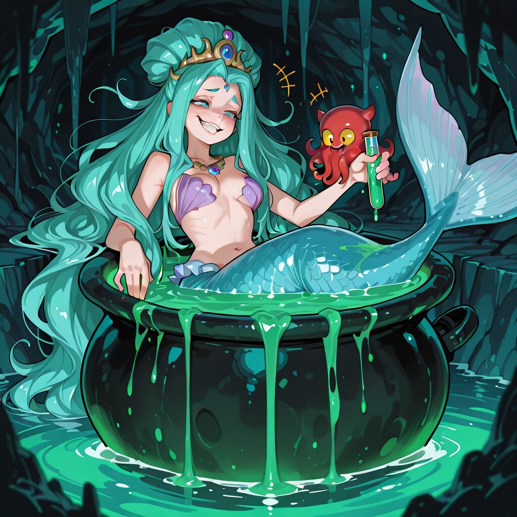 魔女の跡を継いだ人魚姫