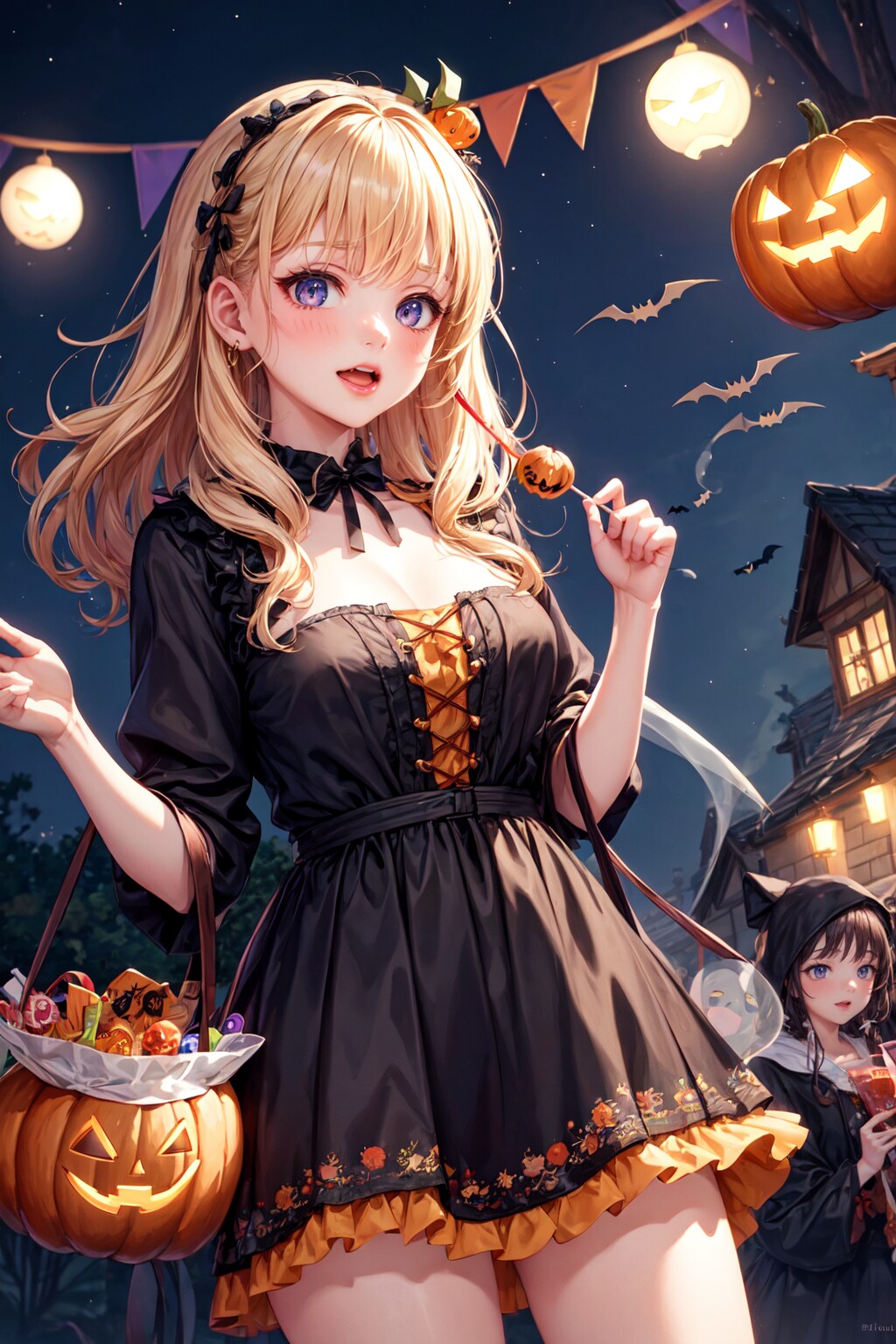 ハロウィンの甘い幻想