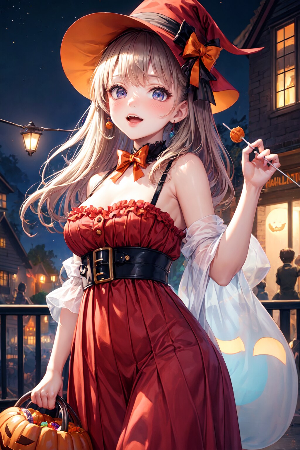 ハロウィンの甘い幻想