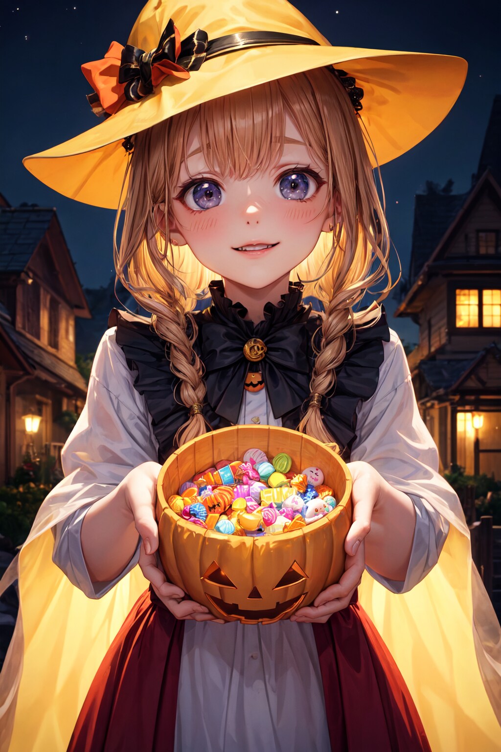 ハロウィンの甘い幻想