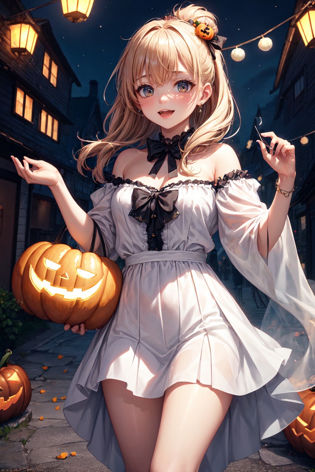 ハロウィンの甘い幻想