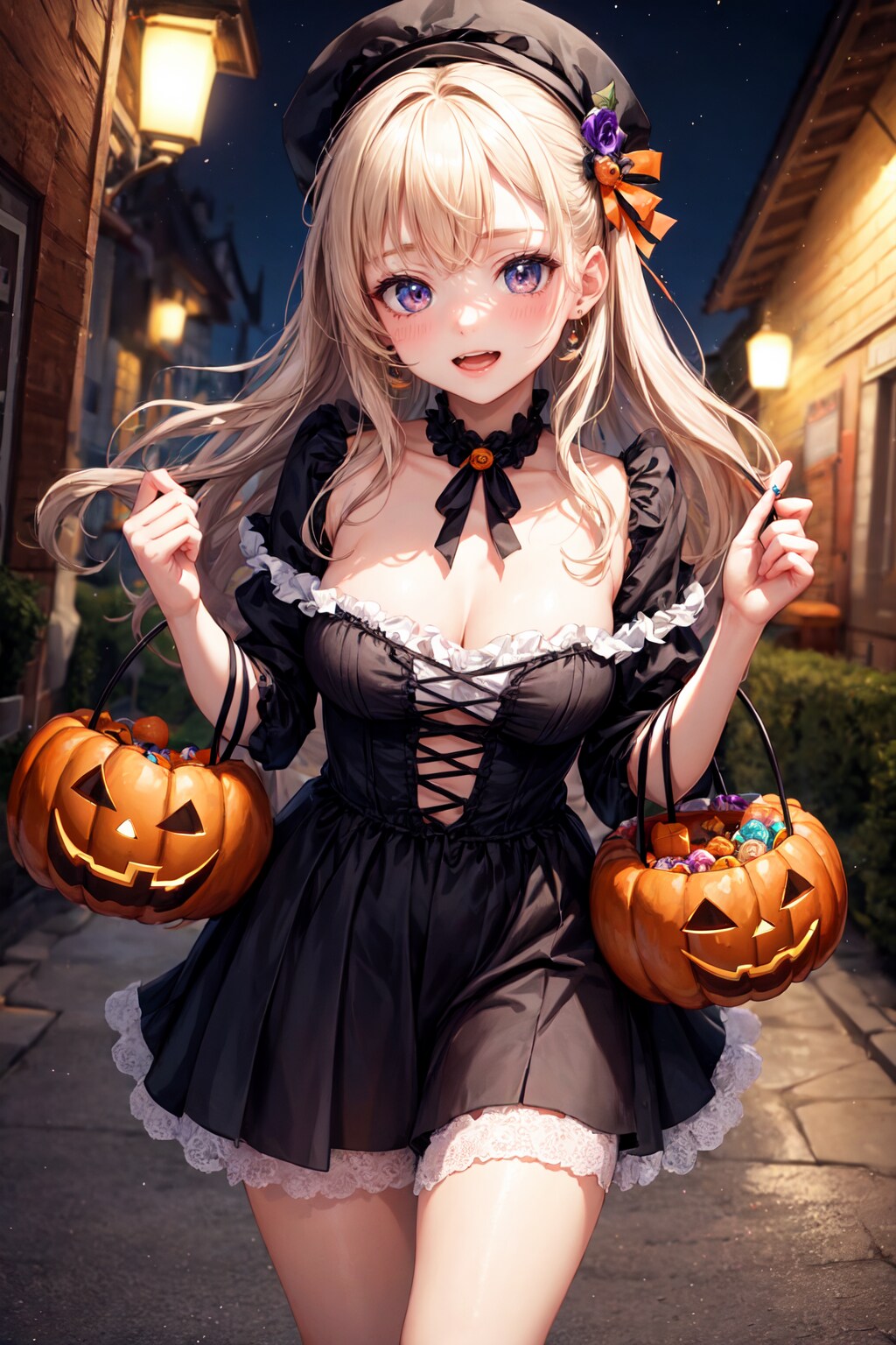 ハロウィンの甘い幻想