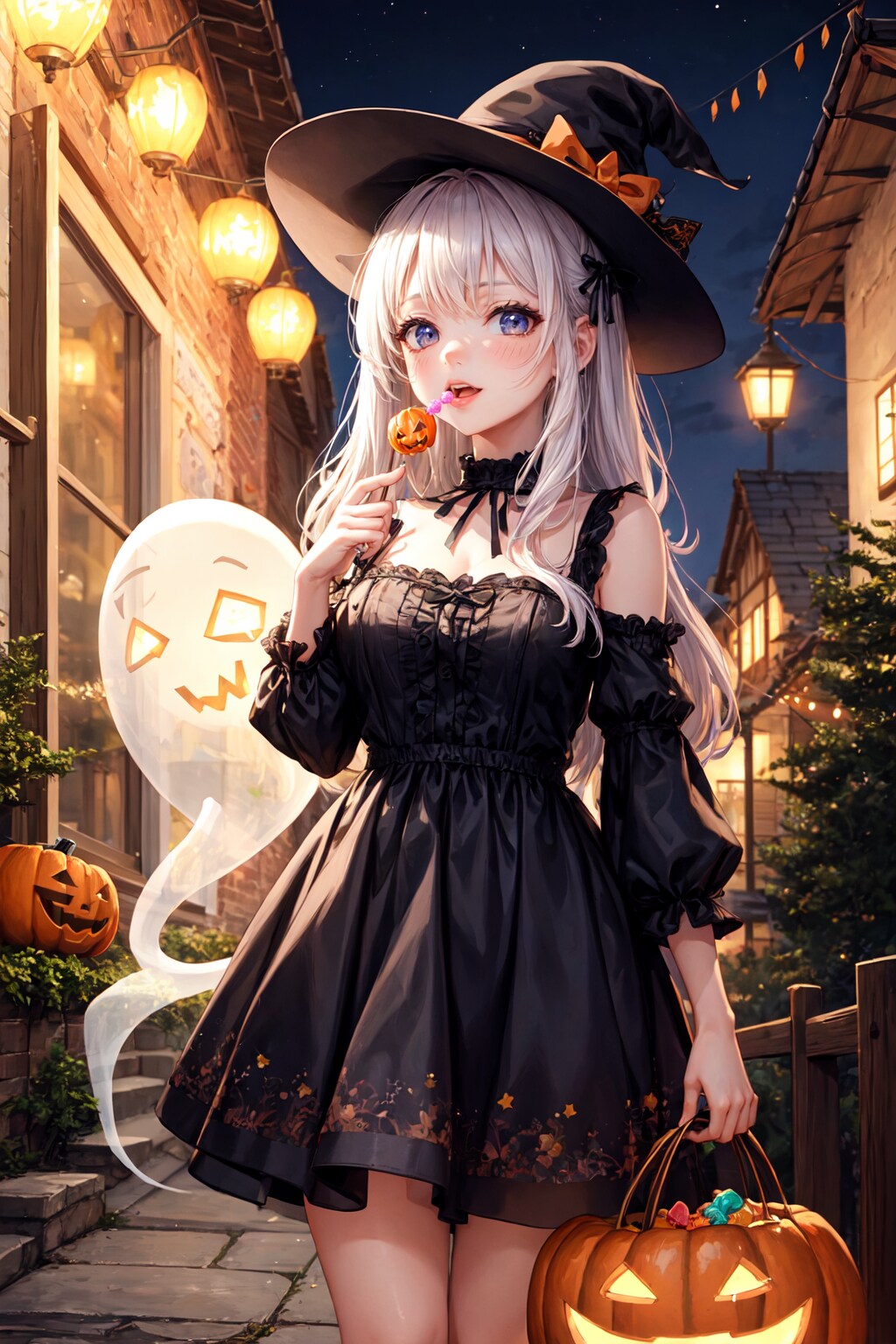 ハロウィンの甘い幻想