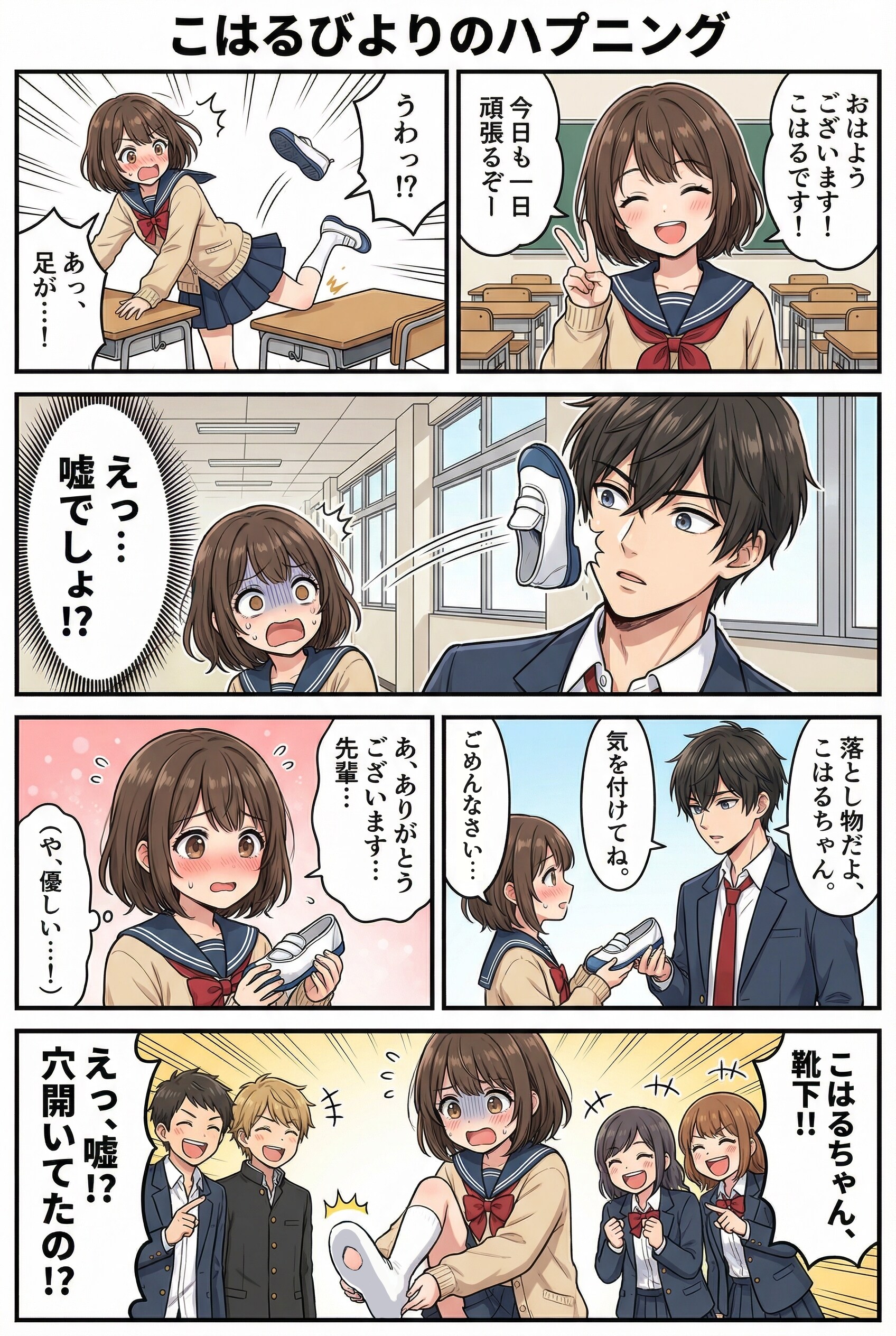 こはるびよりのハプニング⑤ | の人気AIイラスト・グラビア