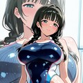 2011年に降臨した競泳水着の天使💕それが💕なこち（押〇菜子）😍 3枚目