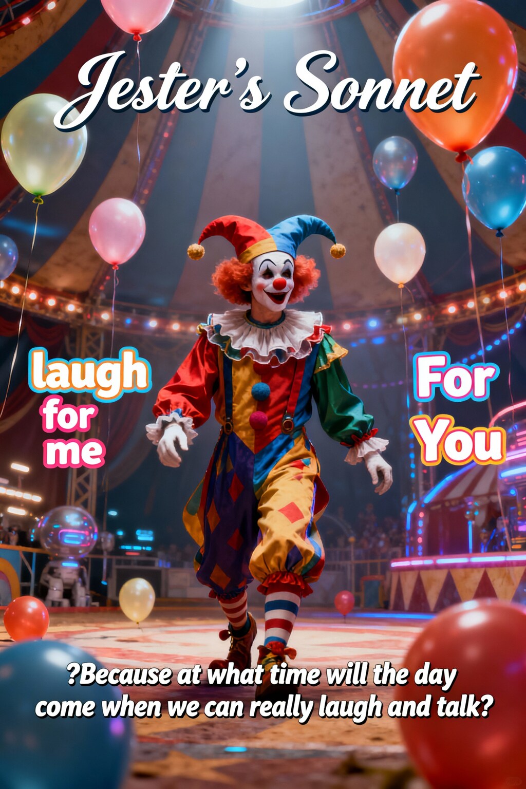 Seedream. 道化師のポスター