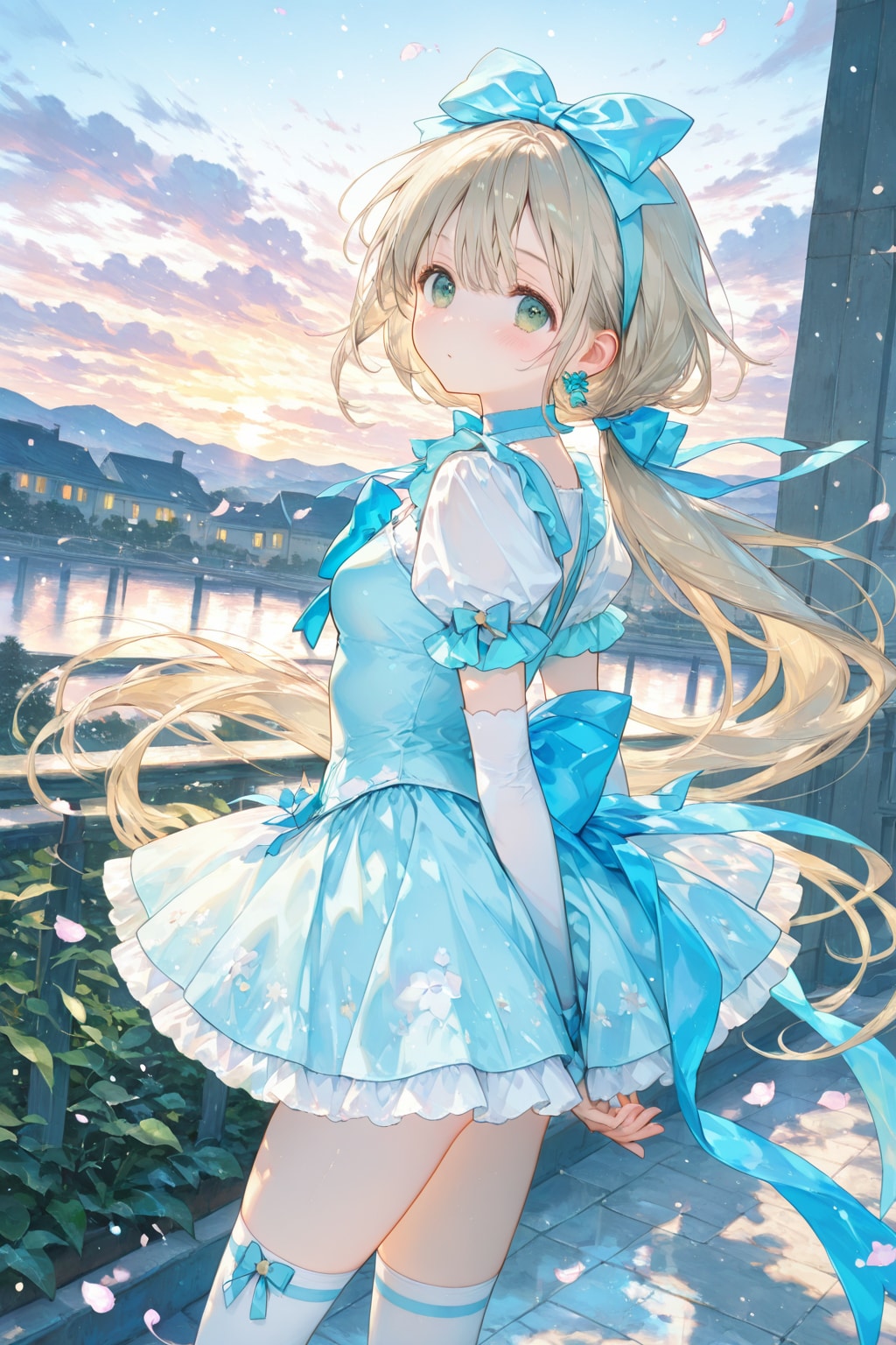 ゴシックな夕暮れ７ | の人気AIイラスト・グラビア