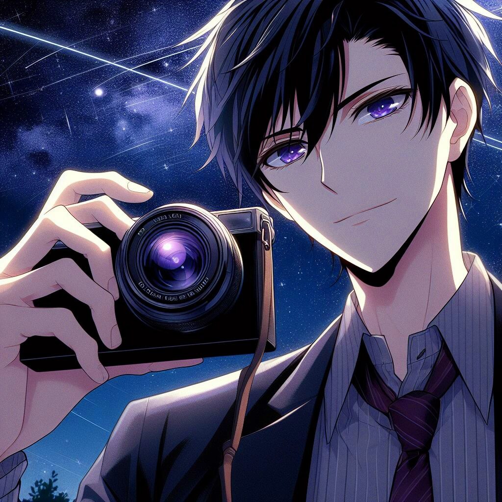 カメラと黒髪短髪男性★その2(12枚)