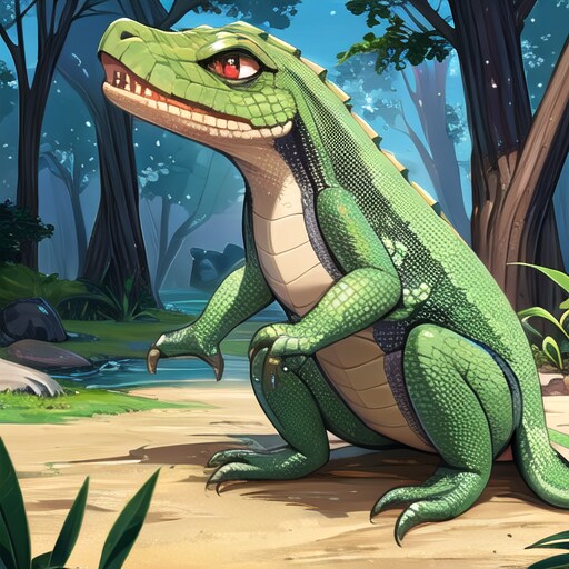珍しい爬虫類 | の人気AIイラスト・グラビア