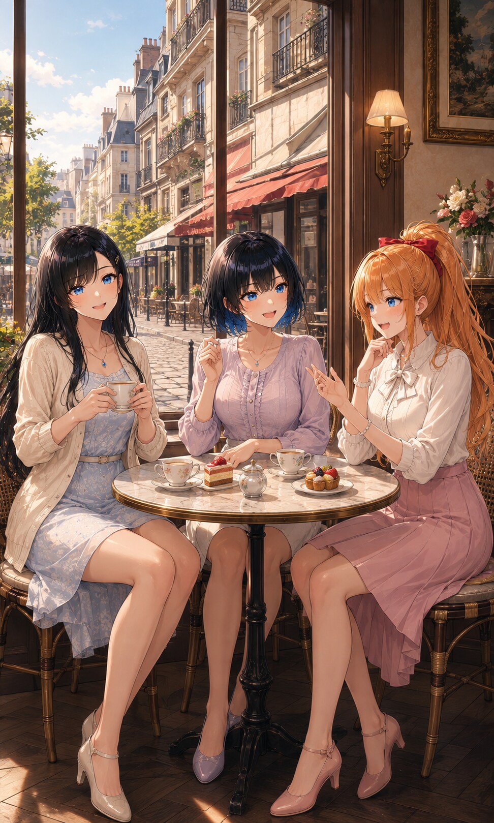 おはよウサギ会議 | の人気AIイラスト・グラビア