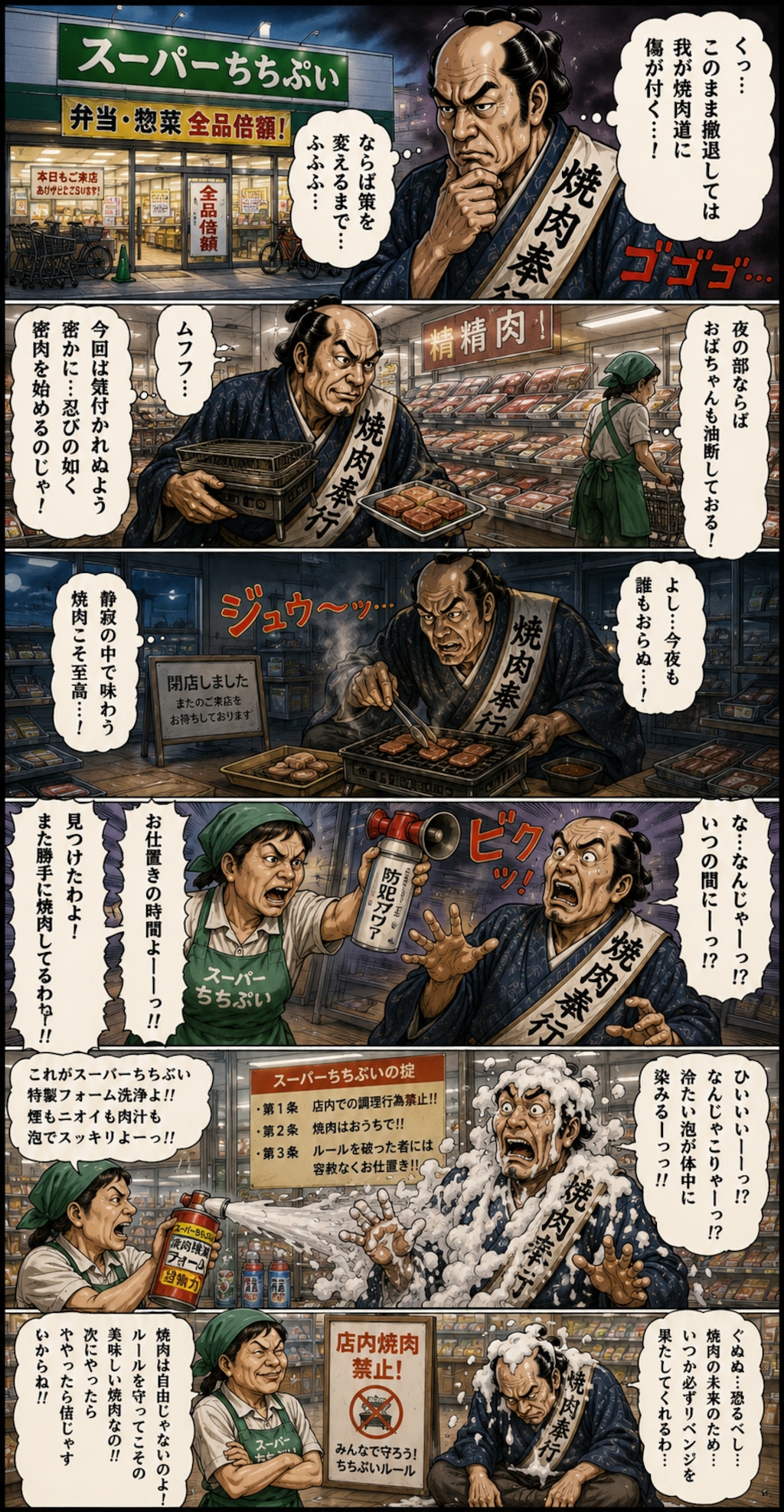 焼肉奉行の対処法
