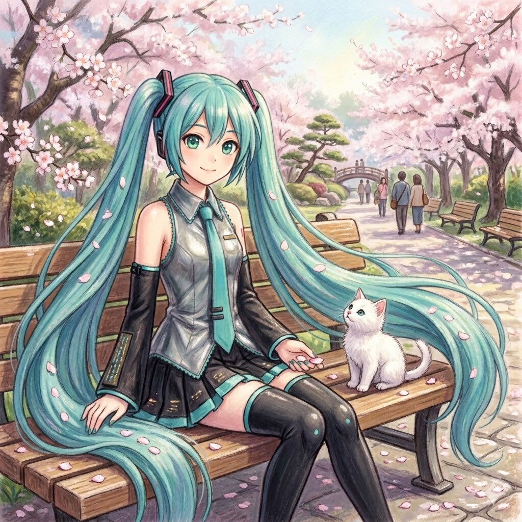 ソフトパステル 初音ミク