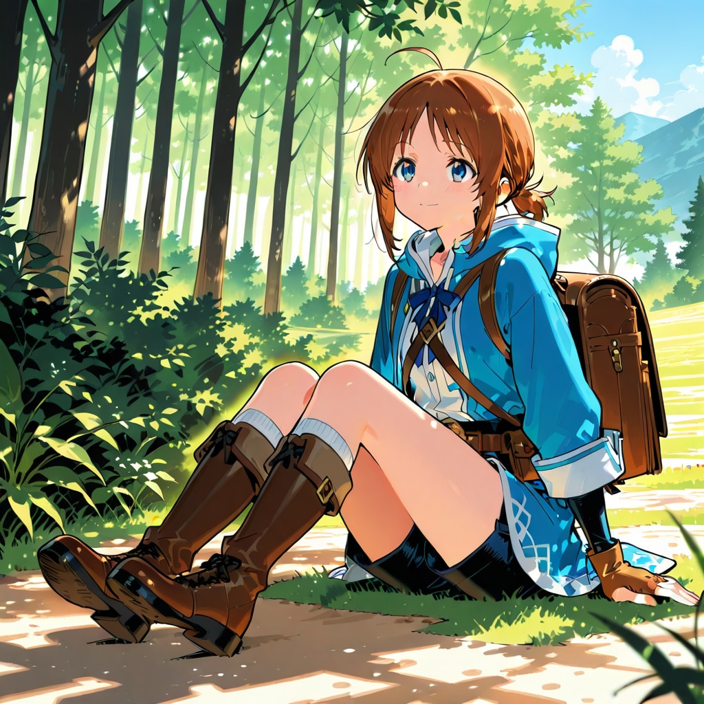 冒険の合間 | の人気AIイラスト・グラビア