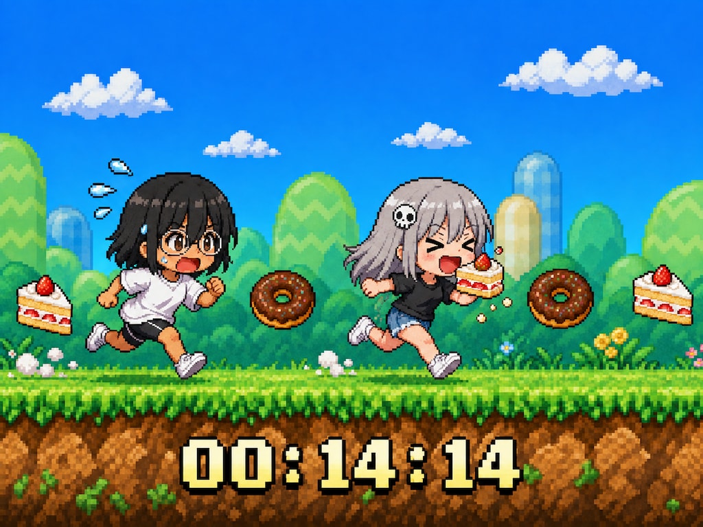 グルメレース。