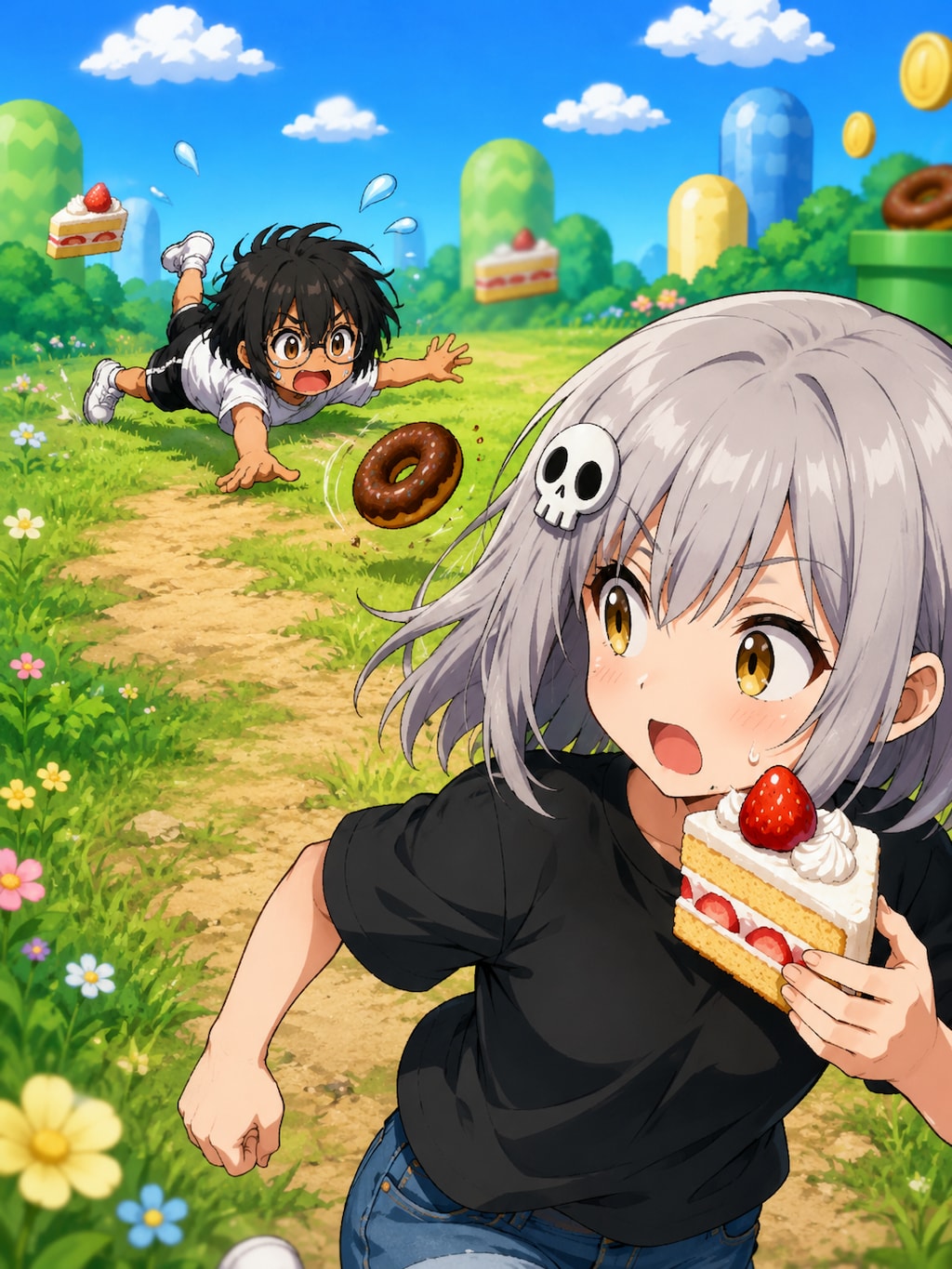 グルメレース。