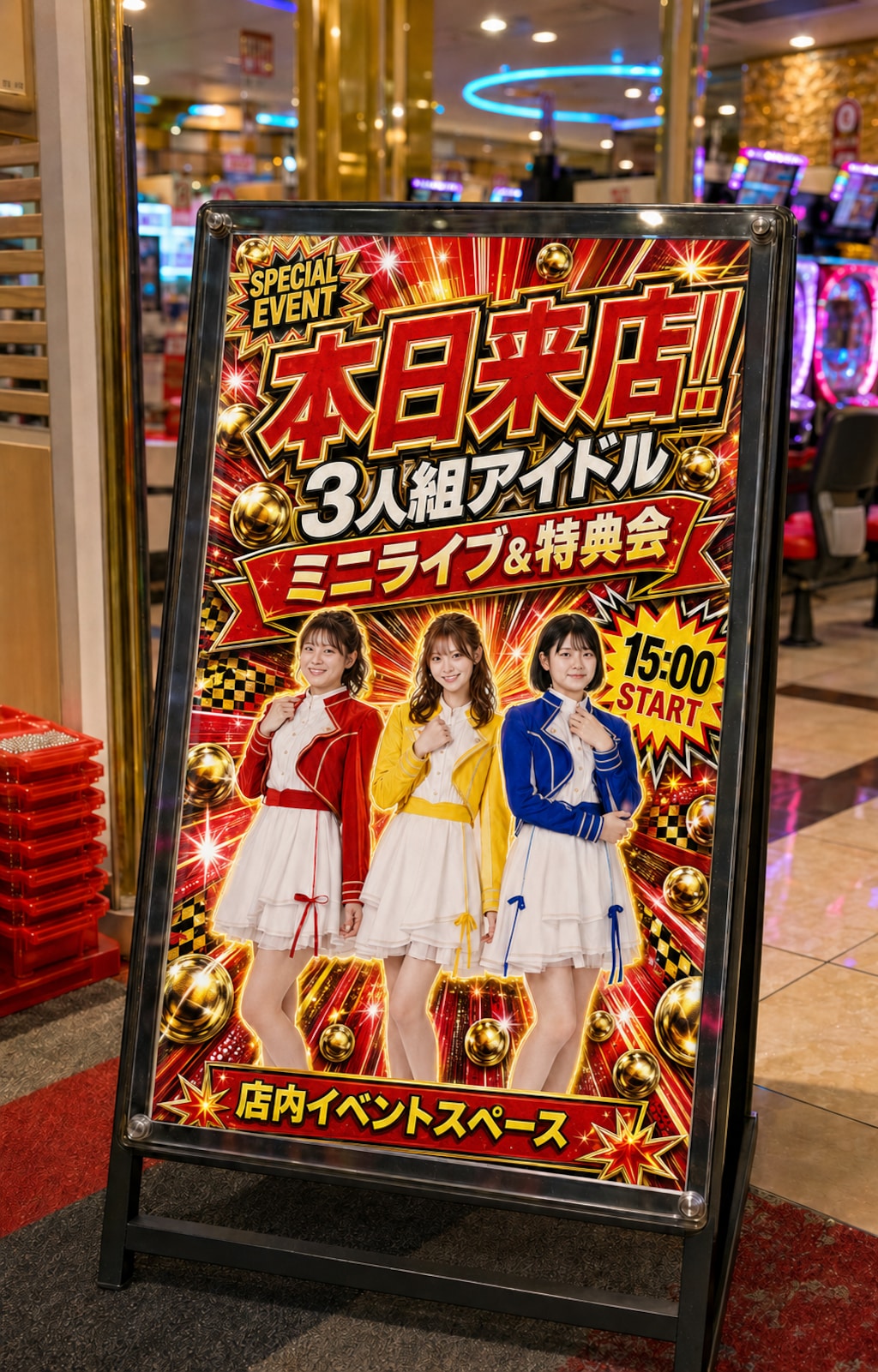営業先はパチンコ店。……隣はラブホ？