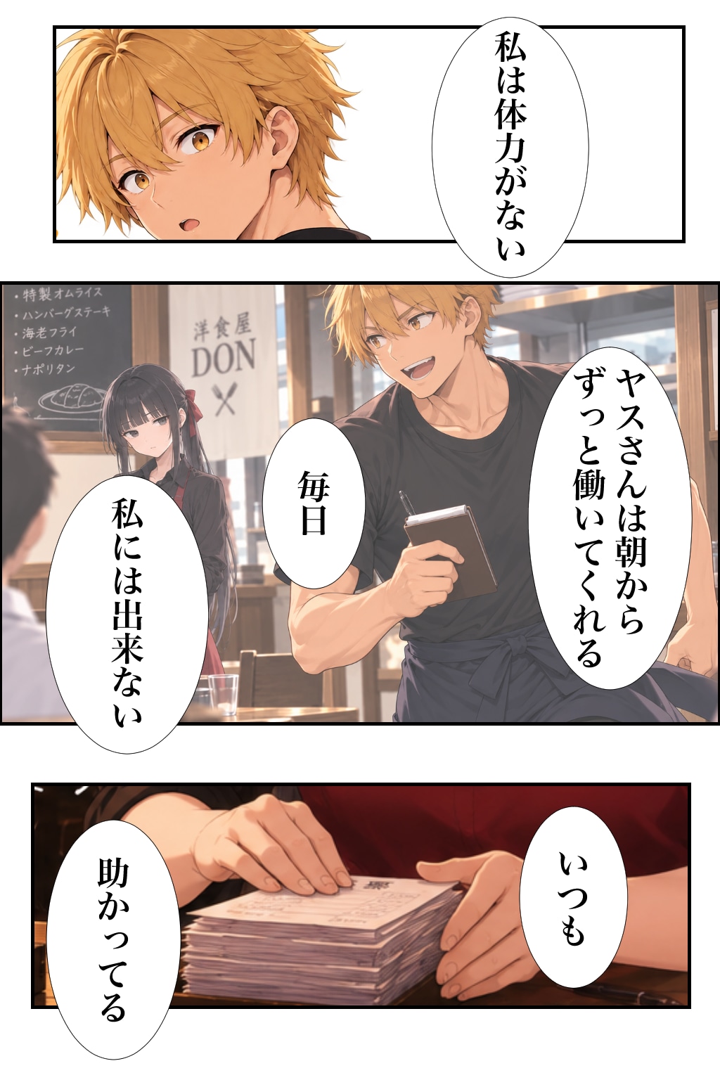 【漫画】サトコ　2話