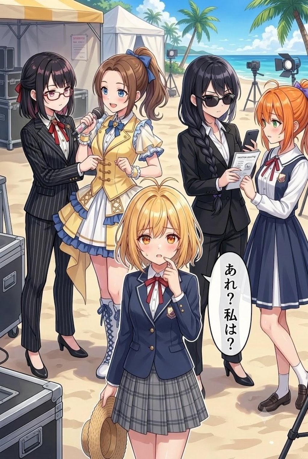 マネージャーな2人