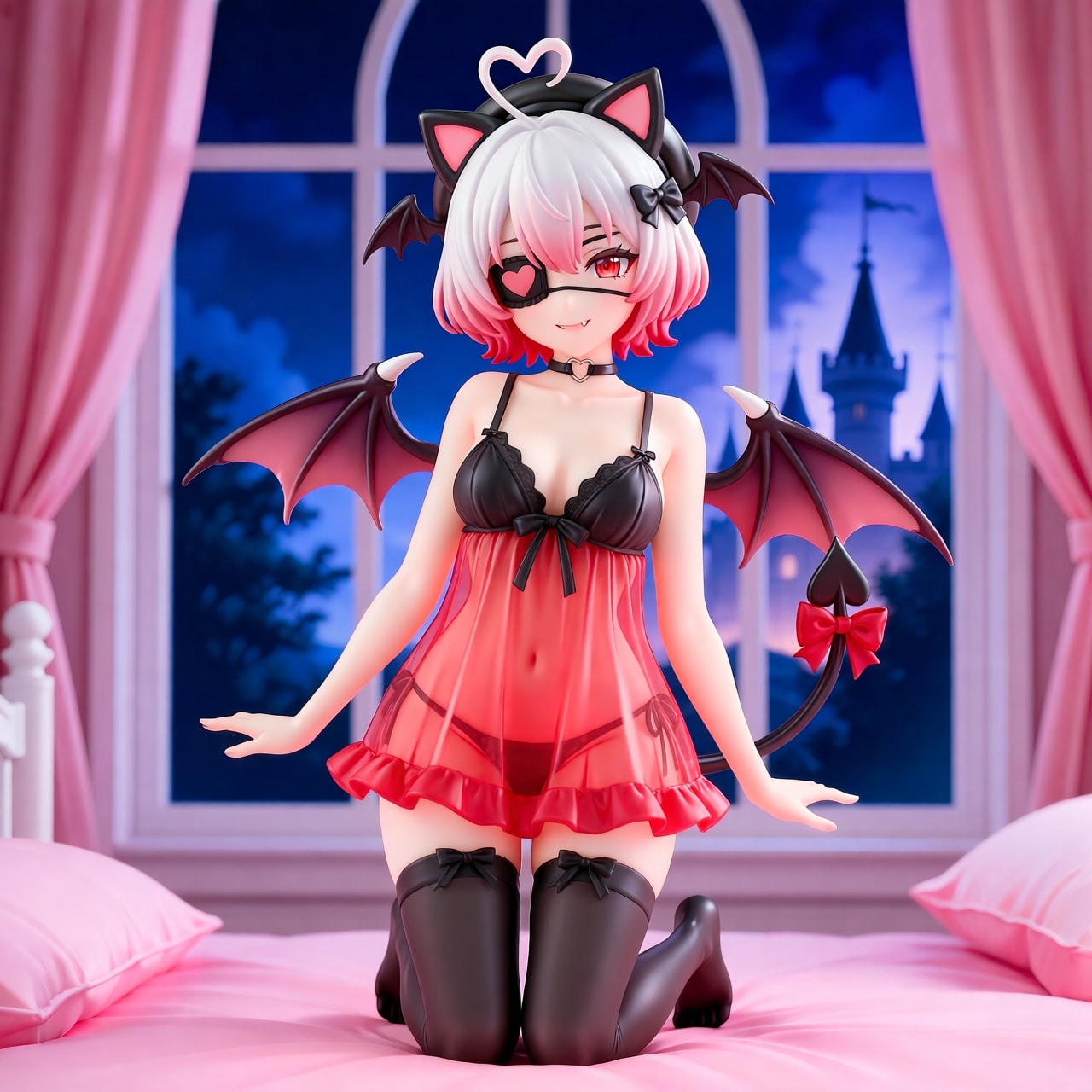 フィギュア風 サキュバス ミオ ベビードール
