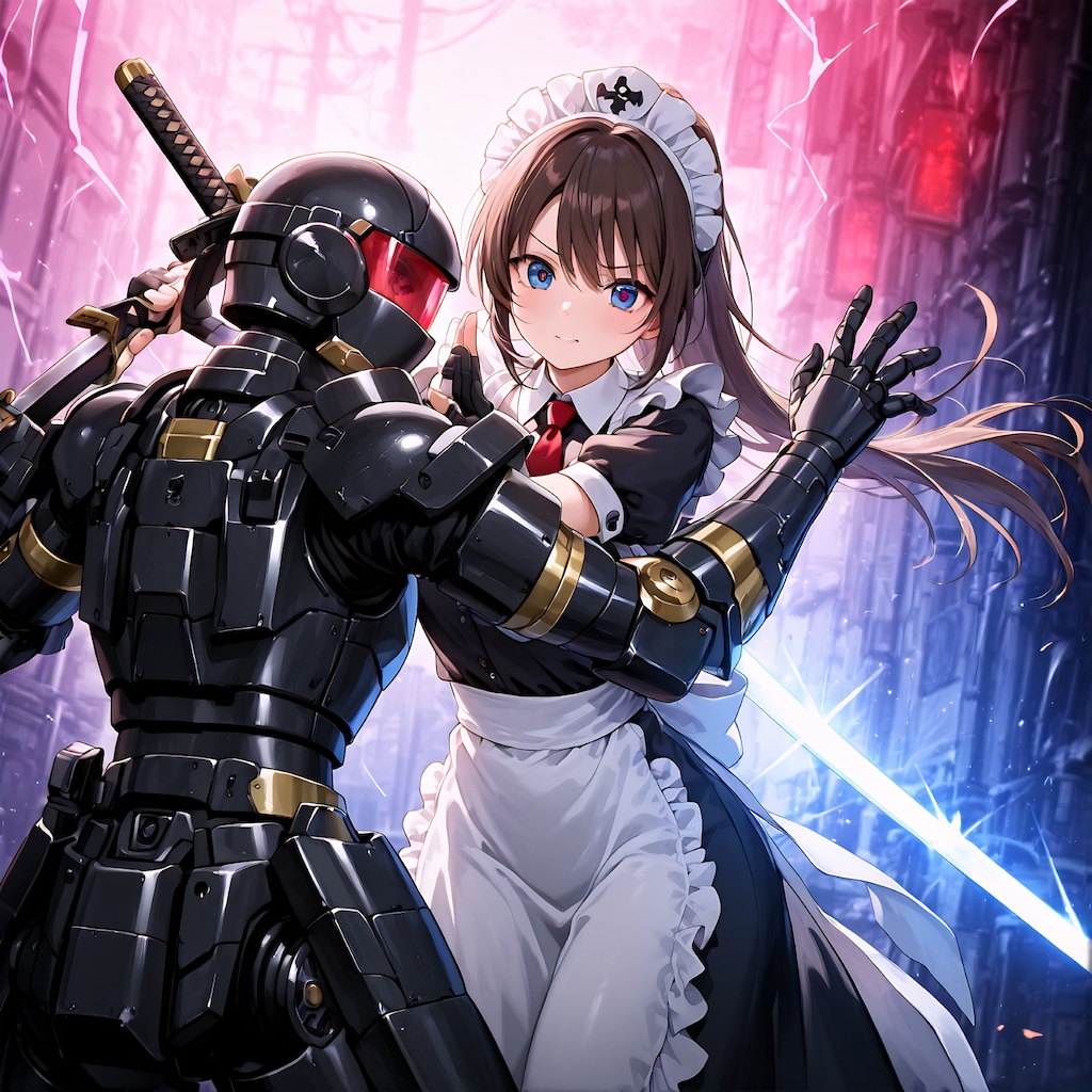 メイド・ニンジャ・ボーグ！
