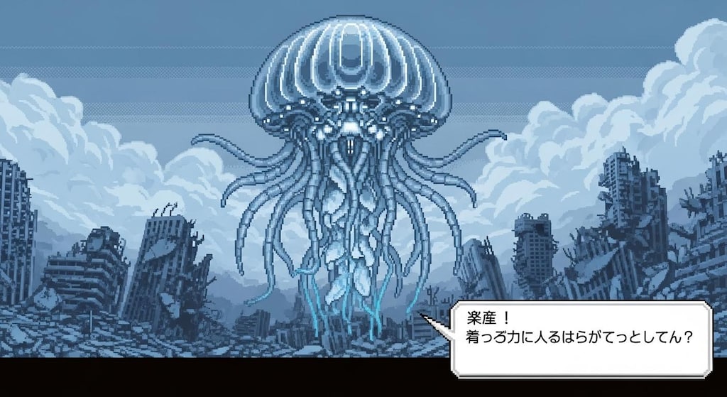 今日はダライアス風のいろんなのに喋らせてみた