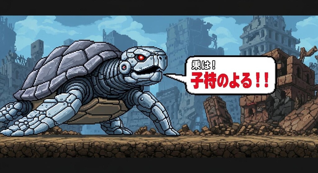 今日はダライアス風のいろんなのに喋らせてみた