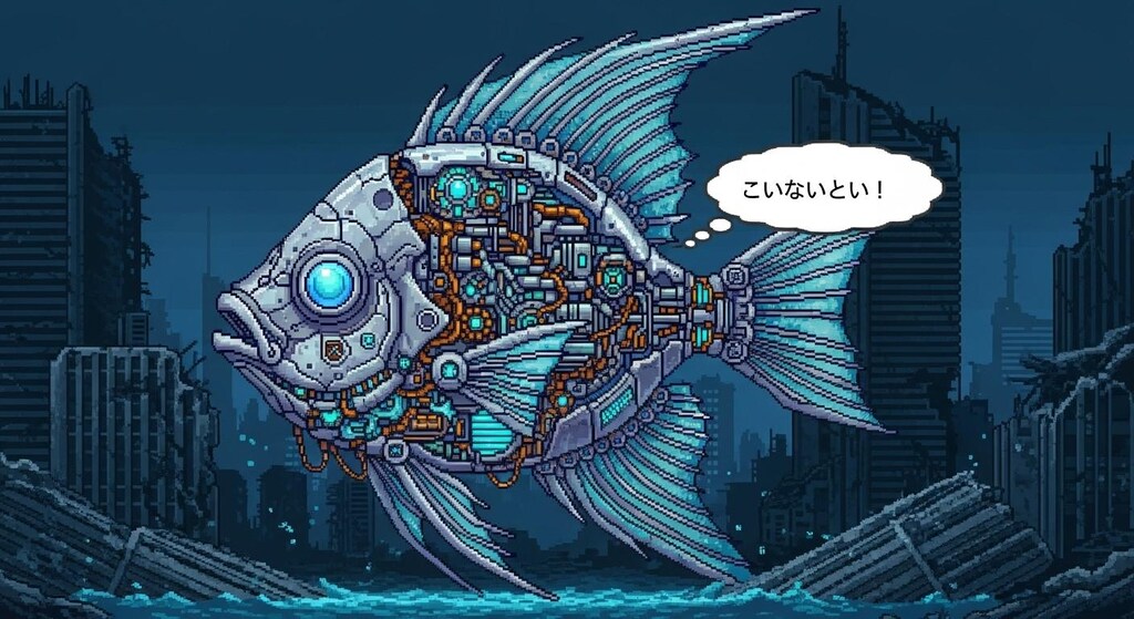 今日はダライアス風のいろんなのに喋らせてみた