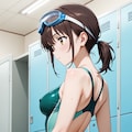 その３ 水泳部の見学 10枚目