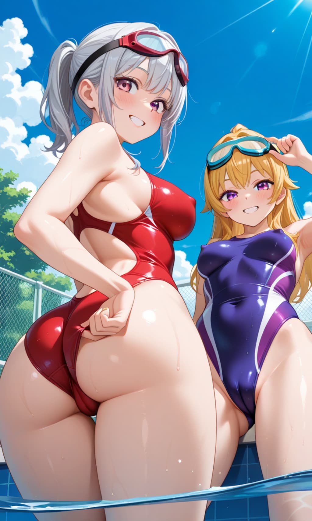 その３ 水泳部の見学