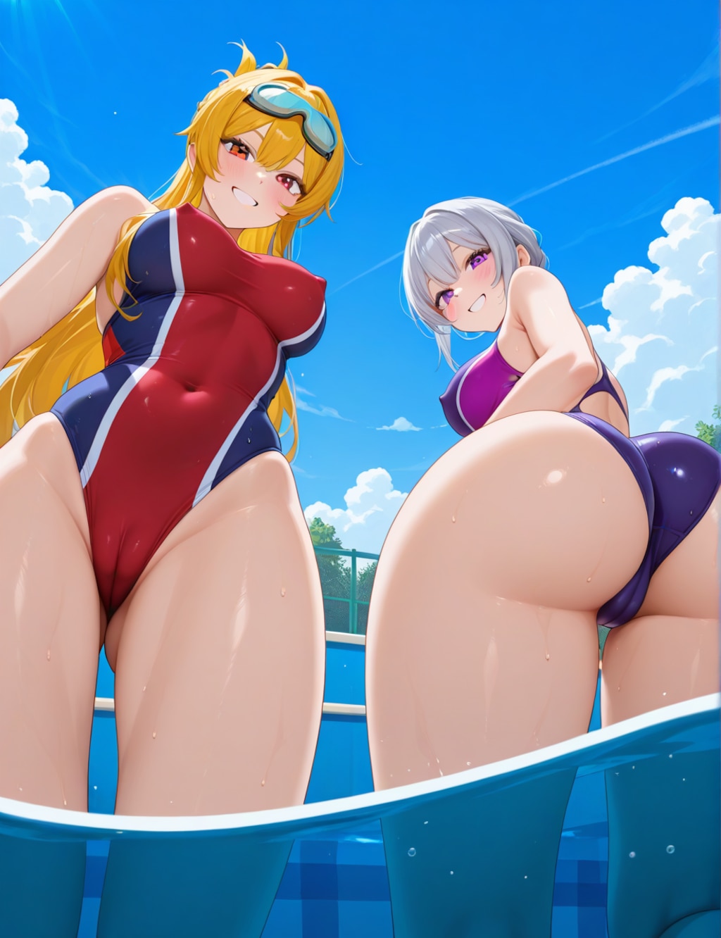 その３ 水泳部の見学