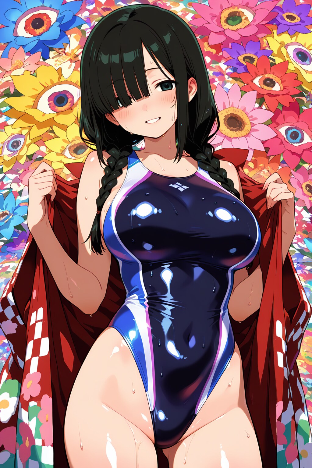 ひとたび衣を脱ぎ！正体を現せば！そこにはハイレグ！！・・妖艶なる悪の華💕それが量産型ハイレグ女戦闘員💕