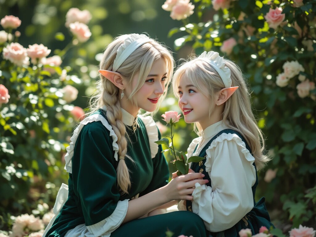 エルフメイド長は不機嫌