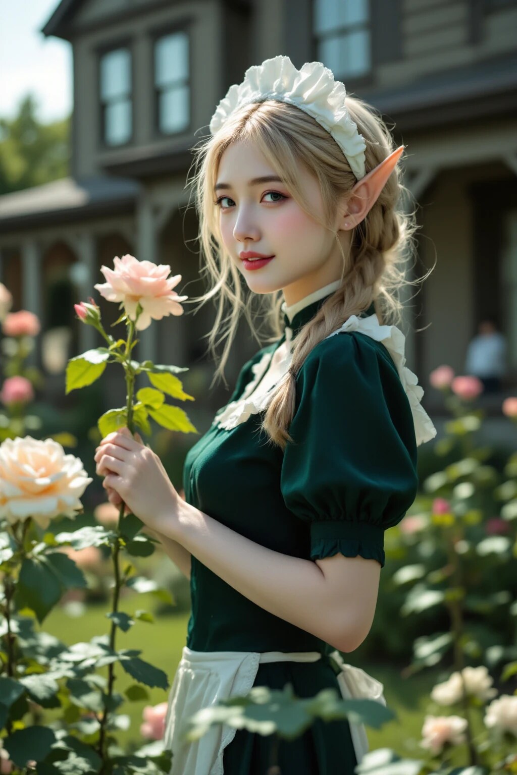 エルフメイド長は不機嫌