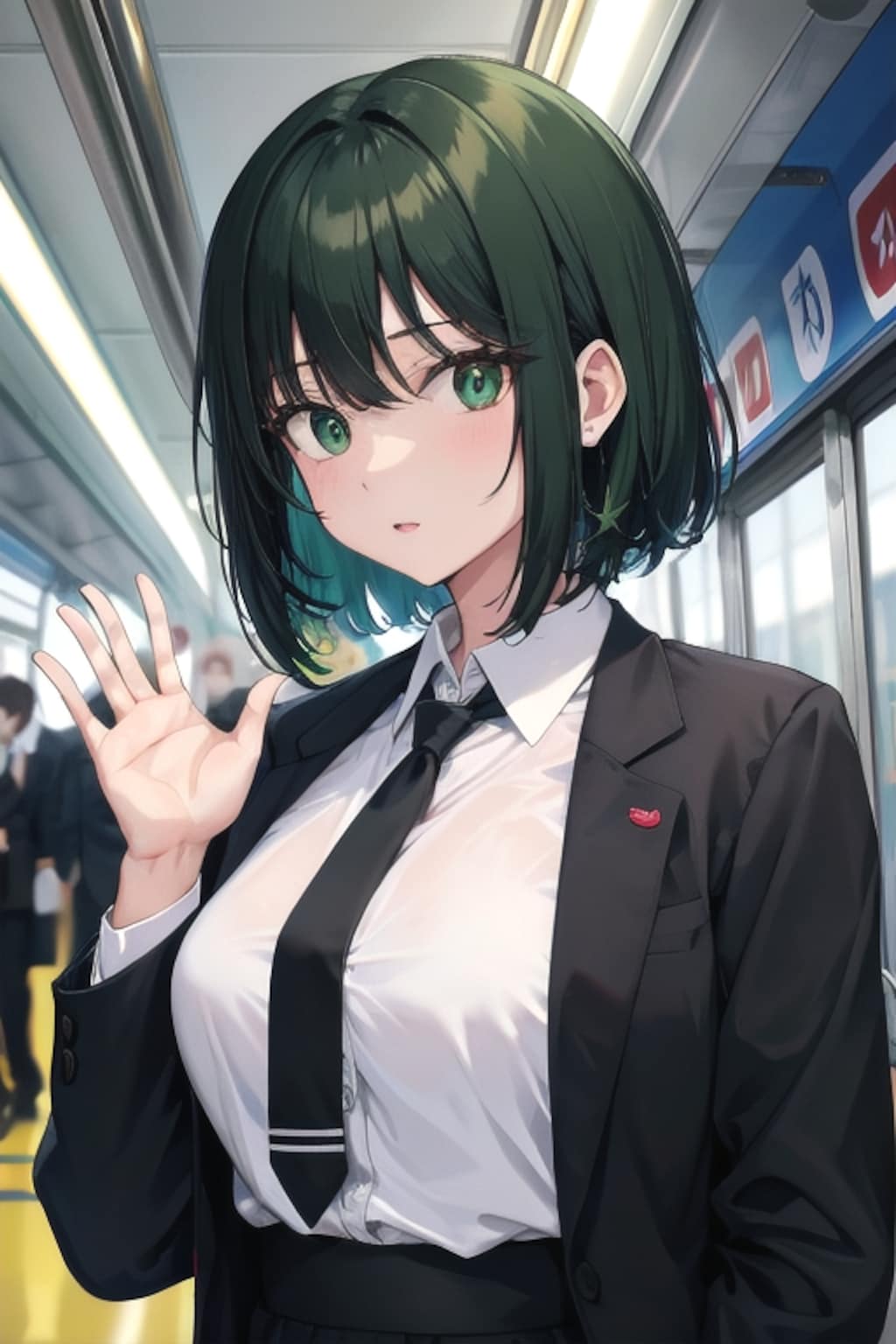 芽生ちゃん015「じゃ、行ってくるね」