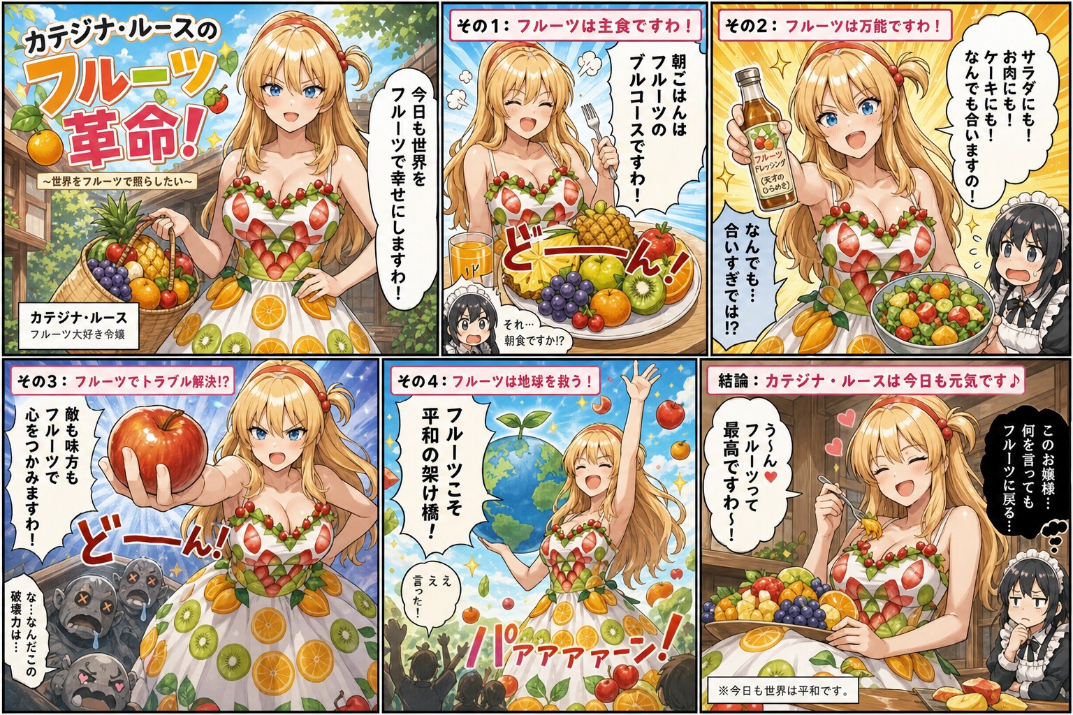 カテジナ・ルースのフルーツ革命！