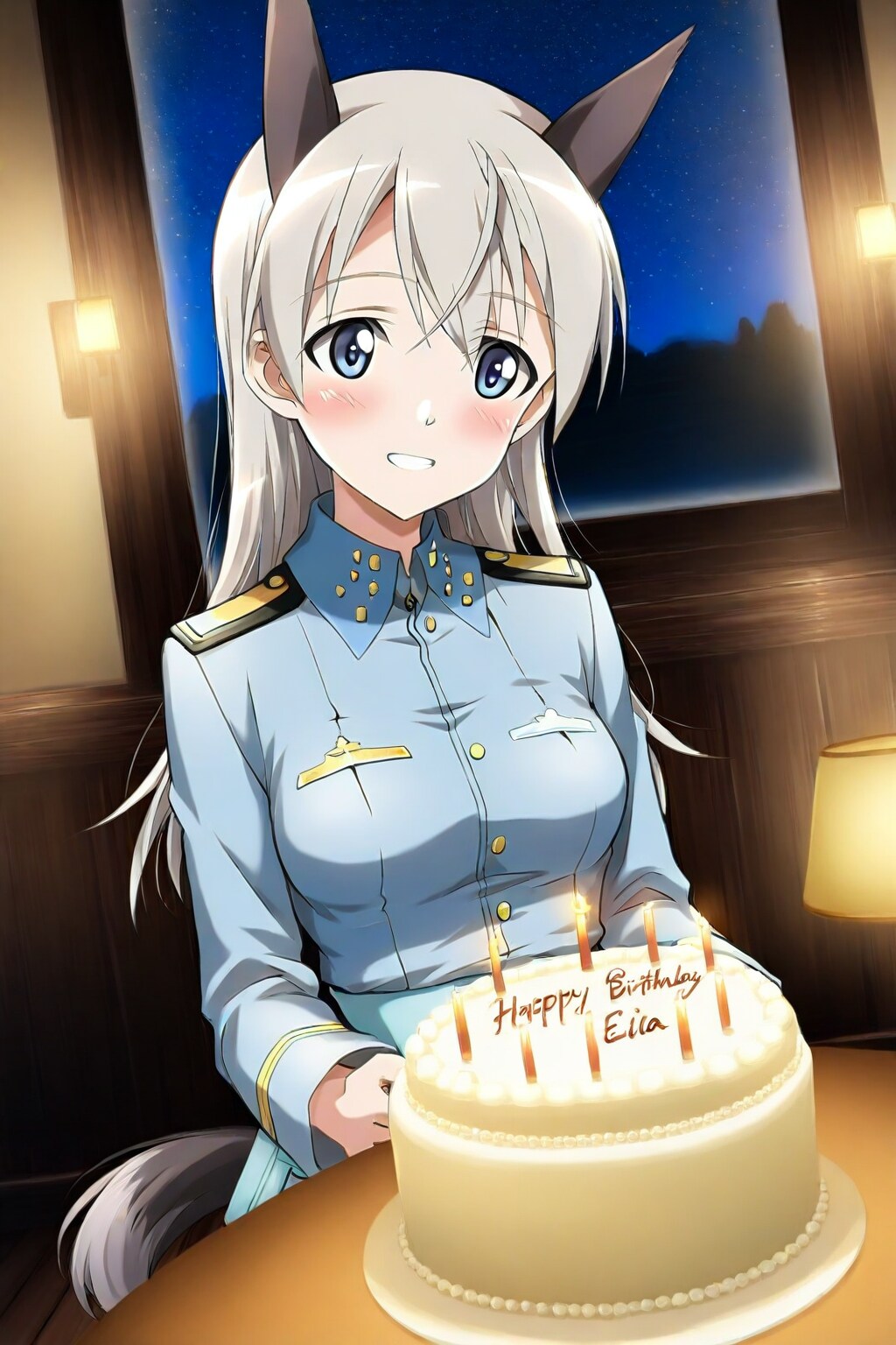 エイラ誕生日おめでとう!(自分も)