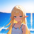 【#ぺたん娘フェス】エルフ娘 3枚目