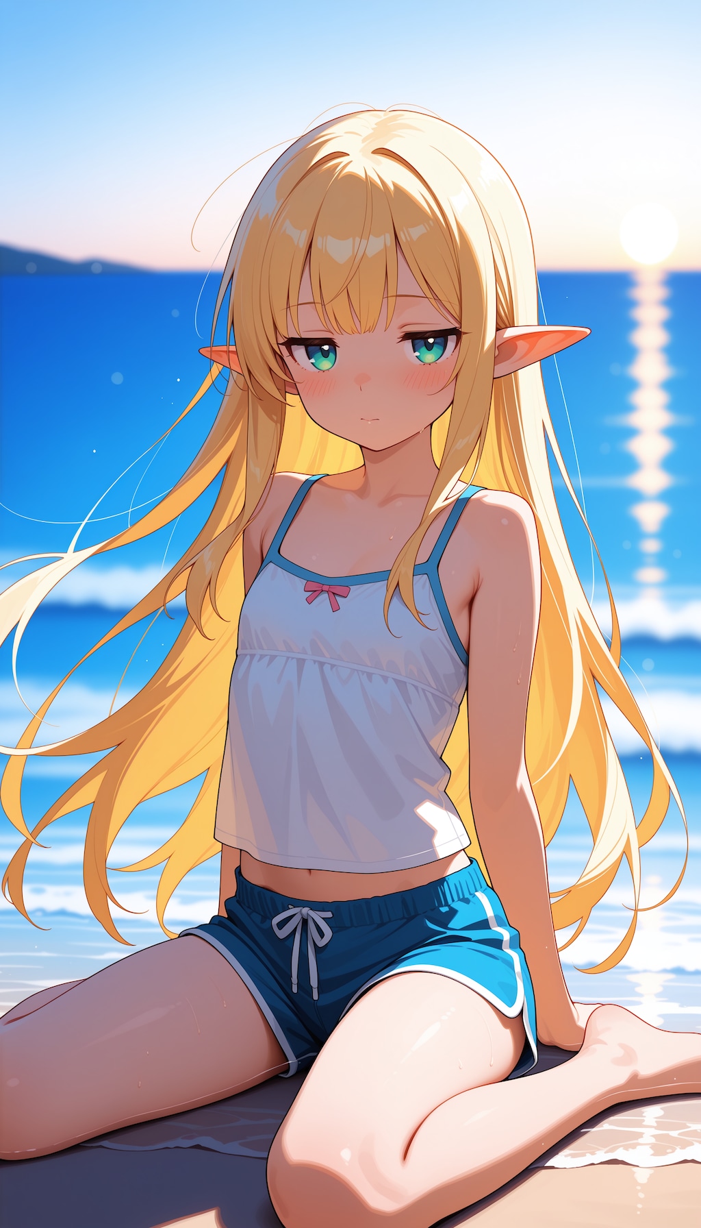 【#ぺたん娘フェス】エルフ娘