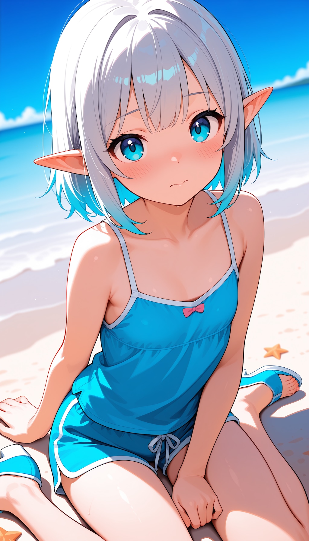 【#ぺたん娘フェス】エルフ娘