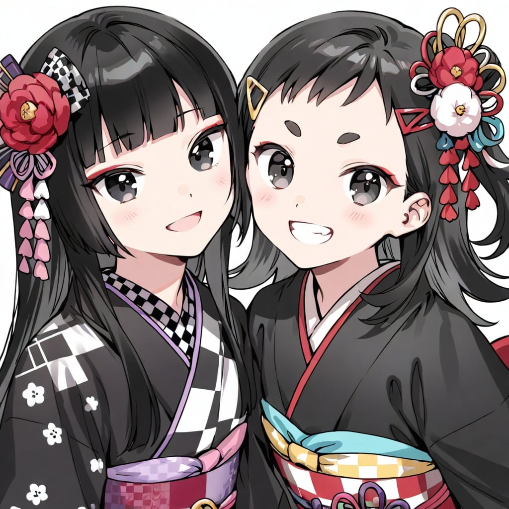 友達と一緒に | の人気AIイラスト・グラビア
