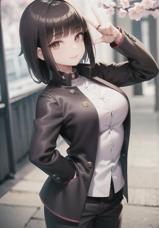 学ラン女子校生　②