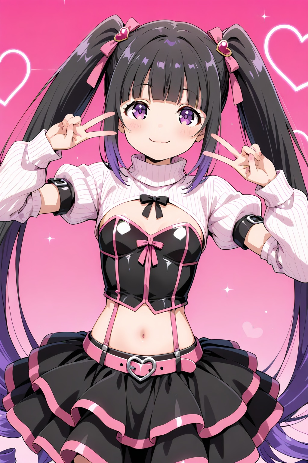 地雷系アイドル風