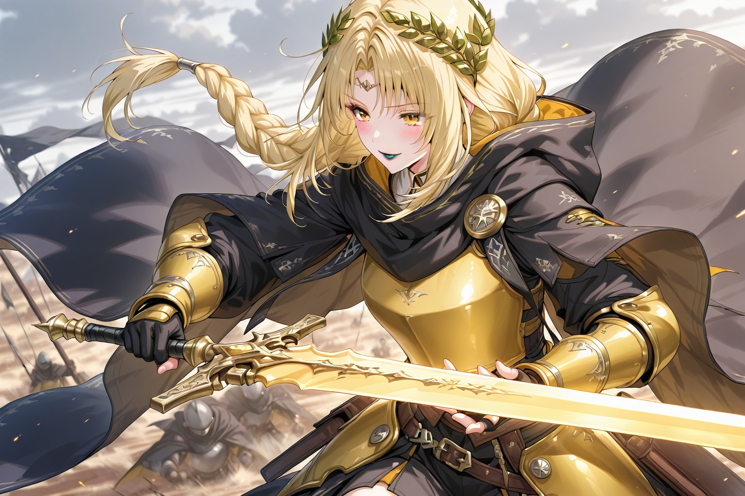 フォールン・キングダム（金色の獅子） | の人気AIイラスト・グラビア