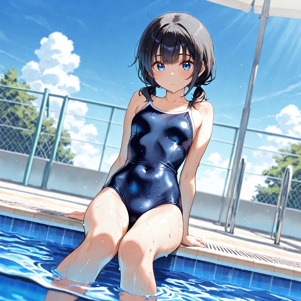 水着女子_4