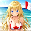 カナダ国旗ビキニ 7枚目